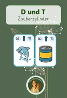 Vorschau - Fördermaterial/Inklusion - Zauberzylinder: D und T (Ähnliche Laute) - Deckblatt