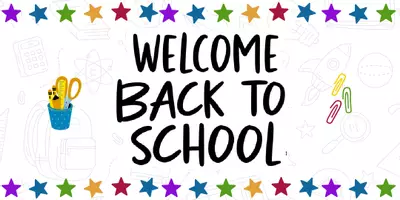 Vista previa - Decoración del aula - Printable Welcome Back to school Banner - página 3