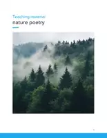 Vorschau - Unterrichtsreihen - Nature Poetry – High School Literature Worksheet & Workbook (Grades 10–12) - Seite 1