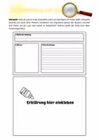 Vorschau - Arbeitsblätter - Optik: Lichtbündelung mit der Lupe - Seite 1
