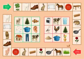 Vorschau - Stationenlernen - Reime Bingo, 3-fach differenziert - Seite 1