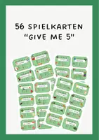 Vorschau - Spiele - Materialpaket Vokabelspiele Give me 5 und Guess the word Englisch - Deckblatt
