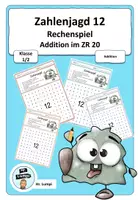 Vorschau - Unterrichtsreihen - wachsendes Materialpaket: Alle Spiele und Aufgabenblätter für die 1. Klasse in Mathematik - Seite 1