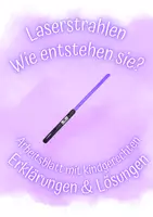 Vorschau - Arbeitsblätter - Optik: Wie funktioniert ein Laser? - Deckblatt