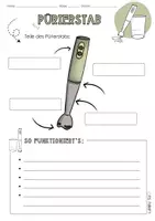 Vorschau - Unterrichtsreihen - Pürierstab - Materialpaket - Stationenlernen - Seite 1