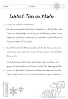 Vorschau - Arbeitsblätter - Lesetext: Winter (inkl. Fragen zum Text) - Lesekonferenz - Seite 3