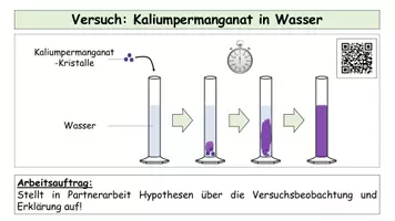 Vorschau - Stundenentwürfe - Diffusion & Osmose einfach erklärt | Arbeitsblatt mit Lösungen + Präsentation | Biologie Oberstufe - Seite 3