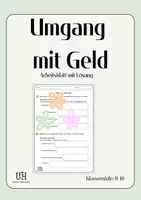 Vorschau - Arbeitsblätter - Umgang mit Geld - Deckblatt