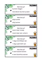 Voorbeeld - Vraagkaartjes kring - Voorblad