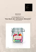 Vorschau - Unterrichtsreihen - Lesetagebuch "Das Buch der seltsamen Wünsche" - Deckblatt