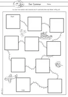 Vorschau - Arbeitsblätter - Sommer Lesetext als Leseweg oder Hörweg Klasse 2, Klasse 3, Klasse 4, DaZ - Seite 3