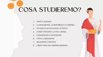 anteprima - Materiale di supporto/inclusione - I ROMANI - MINI BOOK PER LA CLASSE 5^ - Pagina 1