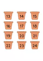 Voorbeeld - Klasnummers thema cactus - Pagina 2