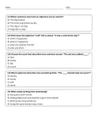 anteprima - Quiz - Quiz: Includere aggettivi e avverbi per arricchire il testo - Pagina 3