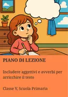 anteprima - Piani di lezione - Includere aggettivi ed avverbi per arricchire il testo - Pagina di copertina
