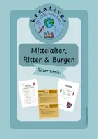 Vorschau - Spiele - Ein Ritterturnier planen & gestalten - Deckblatt