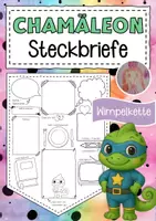 Vorschau - Arbeitsblätter - Chamäleonklasse Steckbriefe zum Kennenlernen - Deckblatt