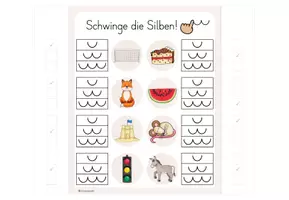 Vorschau - Spiele - Silben - Material für die Freiarbeit - Seite 3