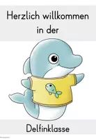 Vorschau - Arbeitsblätter - Delfinklasse (Klassentier/Klassenmaskottchen) - Seite 2