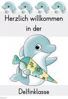 Vorschau - Arbeitsblätter - Delfinklasse (Klassentier/Klassenmaskottchen) - Seite 3