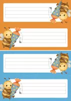 Vorschau - Anderer Materialtyp - Namensschilder Klassentier Biene / Bienenklasse - Seite 1