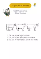 Vorschau - Arbeitsblätter - English logicals farm animals I Leseförderung - Seite 2