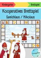 Vorschau - Spiele - Kooperatives Brettspiel: Samichlaus / Nikolaus - Deckblatt