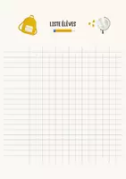 Aperçu - Autre type de ressources - Liste élèves à cocher + à afficher au tableau - Page de couverture