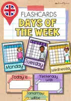 Vista previa - Decoración del aula - Inglés ESO – Flashcards: días de la semana | days of the week - Portada