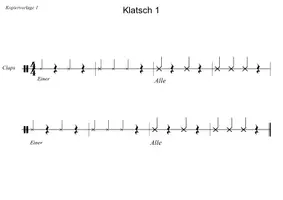 Vorschau - Arbeitsblätter - Rhythmische Übungen nach dem Call-Response-Prinzip (1) - Seite 2