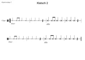 Vorschau - Arbeitsblätter - Rhythmische Übungen nach dem Call-Response-Prinzip (1) - Seite 3