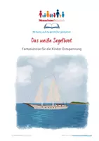 Vorschau - Text - Fantasiereise "Das weiße Segelboot" - Deckblatt