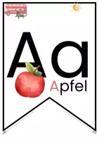 Vorschau - Fördermaterial/Inklusion - ABC Wimpelkette Klassendeko - Seite 2