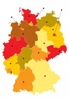 Vorschau - Arbeitsblätter - Klettmappenvorlage - Bundesländer A4 - Seite 2