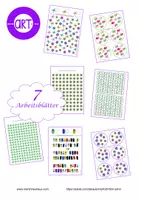 Vorschau - Arbeitsblätter - 7 Arbeitsblätter - Kindergarten/ Sonderpädagogik - Deckblatt