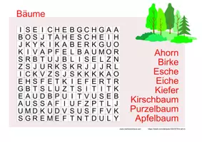 Vorschau - Arbeitsblätter - Buchstabensalat (Suchsel) zu verschiedenen Themen - Seite 3
