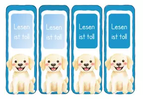 Vorschau - Anderer Materialtyp - Lesezeichen für Hundeklassen - Seite 2