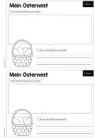 Vorschau - Arbeitsblätter - Ferienheft: Ostern (1. Klasse) - Übungsheft - Seite 3