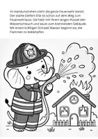 Vorschau - Arbeitsblätter - paint&learn: die Tierfeuerwehr - Seite 3