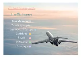 Aperçu - Cartes / Images - cartes récompense tour du monde - Page 1