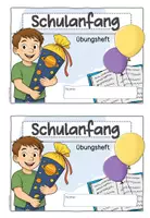 Vorschau - Arbeitsblätter - Schulanfang - Übungsheft 1. Klasse | Einschulung | Schuleintritt | Schulstart - Seite 3