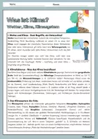 Vorschau - Arbeitsblätter - Klimawandel – Unterrichtsreihe mit Infotexten, Aufgaben & Lösungen (Erdkunde Sek I) - Seite 3