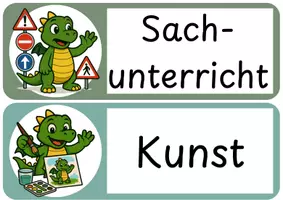 Vorschau - Präsentationen/Tafelbilder - Schulfächer Drachenklasse - Seite 2