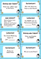 Vorschau - Quiz - Adolf Hitler Quizkarten - 24 Quizkärtchen | Quiz | Berühmte Persönlichkeiten - Seite 2
