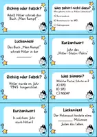 Vorschau - Quiz - Adolf Hitler Quizkarten - 24 Quizkärtchen | Quiz | Berühmte Persönlichkeiten - Seite 3