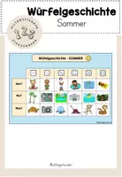 Vorschau - Stundenentwürfe - Würfelgeschichte - Sommer (2./3. Kl.) - Deckblatt
