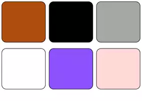 Vista previa - Tarjetas / Manipulativos - Flashcards colores castellano inglés (mayúsculas y minúsculas) - página 1