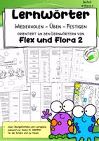Vorschau - Arbeitsblätter - Lernwörter - Wiederholung - Training - Klasse 2 - orientiert an Flex und Flora 2 (Neuauflage) - Deckblatt