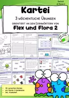 Vorschau - Arbeitsblätter - Lernwörterkartei orientiert an Flex und Flora 2 | Klasse 2 (Neuauflage) - Deckblatt