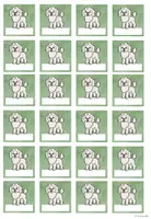 Vorschau - Anderer Materialtyp - Etiketten Klassentier Hund (editierbar) - Hundeklasse - Seite 3
